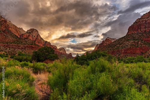 View near Zion Human History Museum.