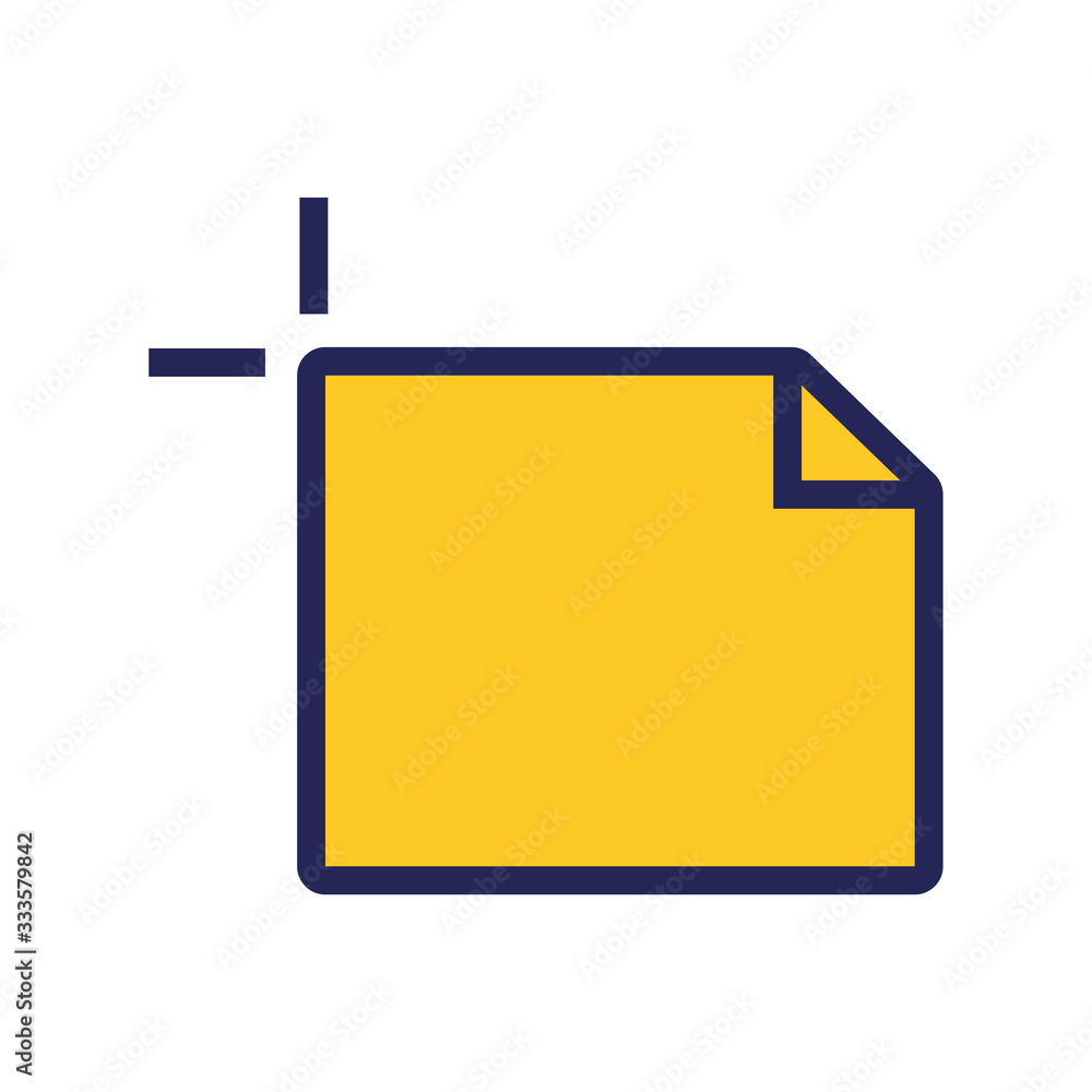 document file paper line and fill style icon document file paper line and fill style icon