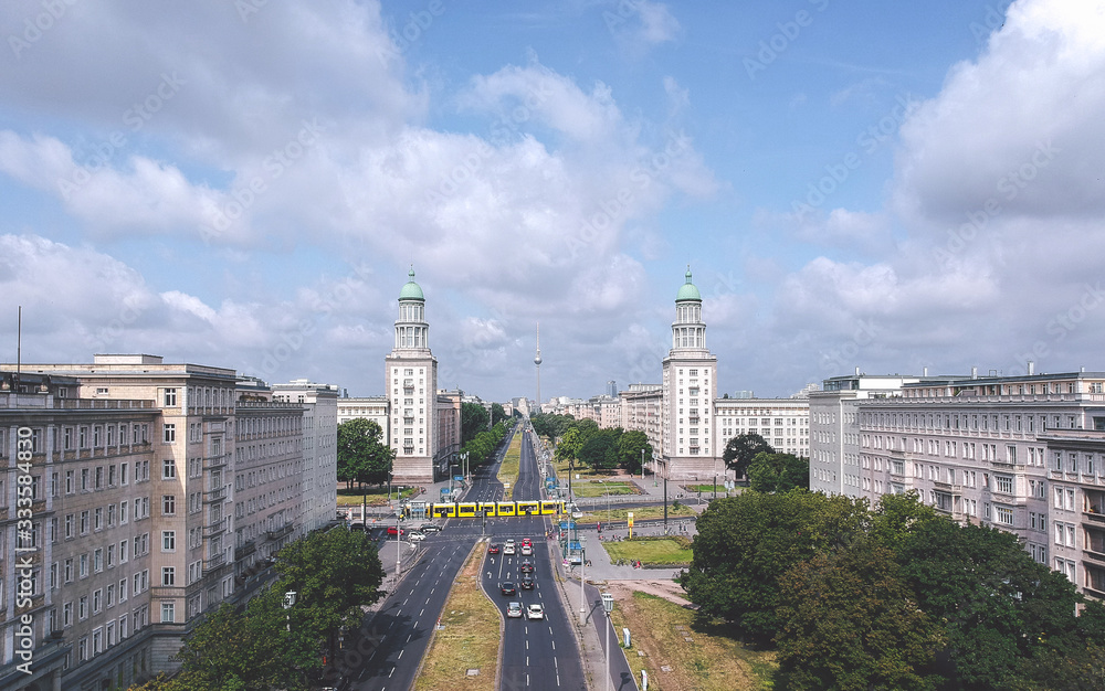 Former East Berlin Aerial photo