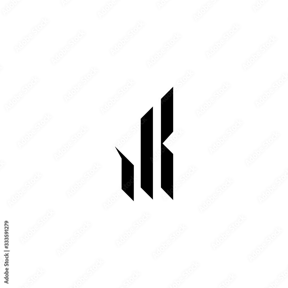 JK KJ Letter Logo Design Vector Template JK KJ Letter Logo Design Vector Template