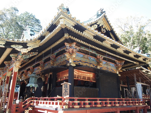 Cuadro en lienzo ＜静岡 久能山東照宮＞shrine at shizuoka