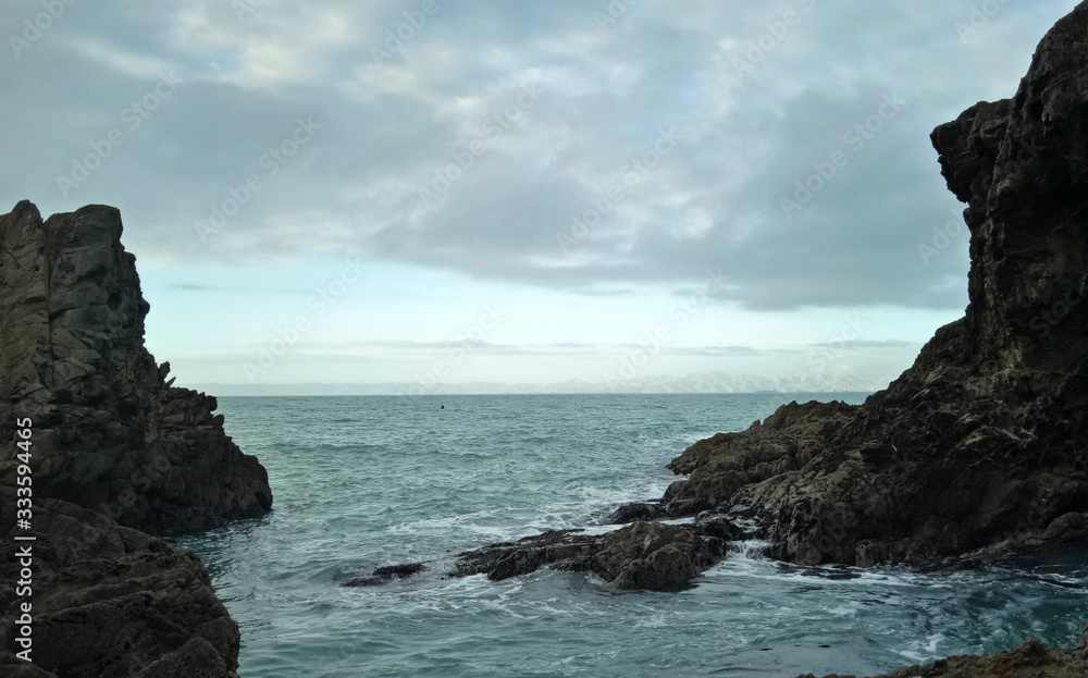 Fototapeta premium The View on White Bay South Island New Zealand