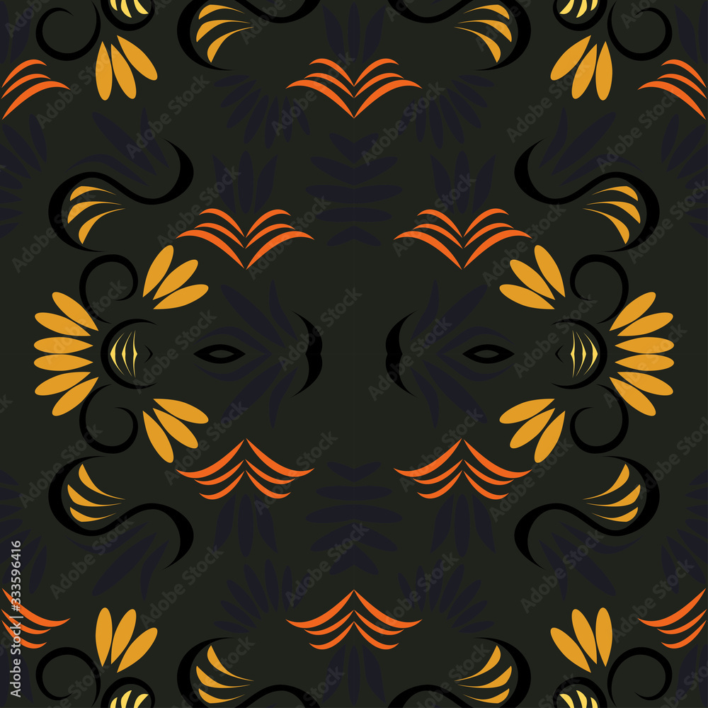 Abstract seamless colourful pattern exotic shapes backgrounds Abstract seamless colourful pattern exotic shapes backgrounds