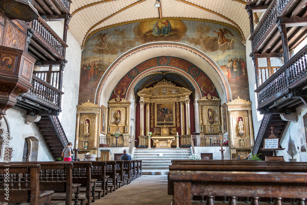 Eglise basque Sare