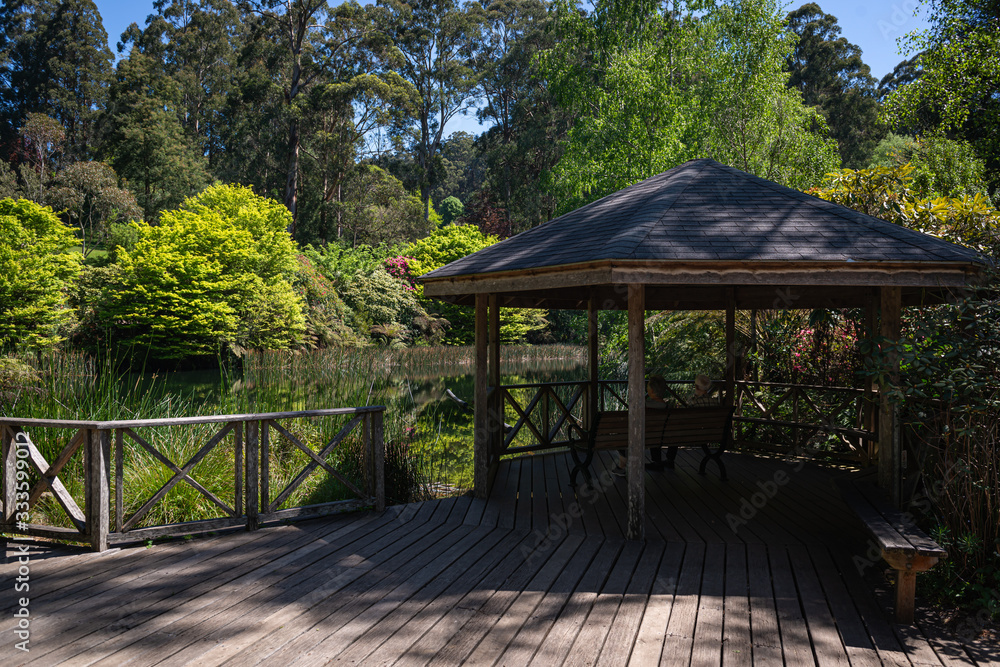 gazebo in the park