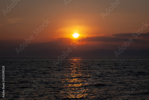 sunset over the sea © Юлия Татаринова