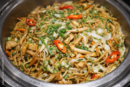 Vegetarian Vegetable yakisoba