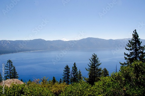 A beautiful view at Lake Tahoe 