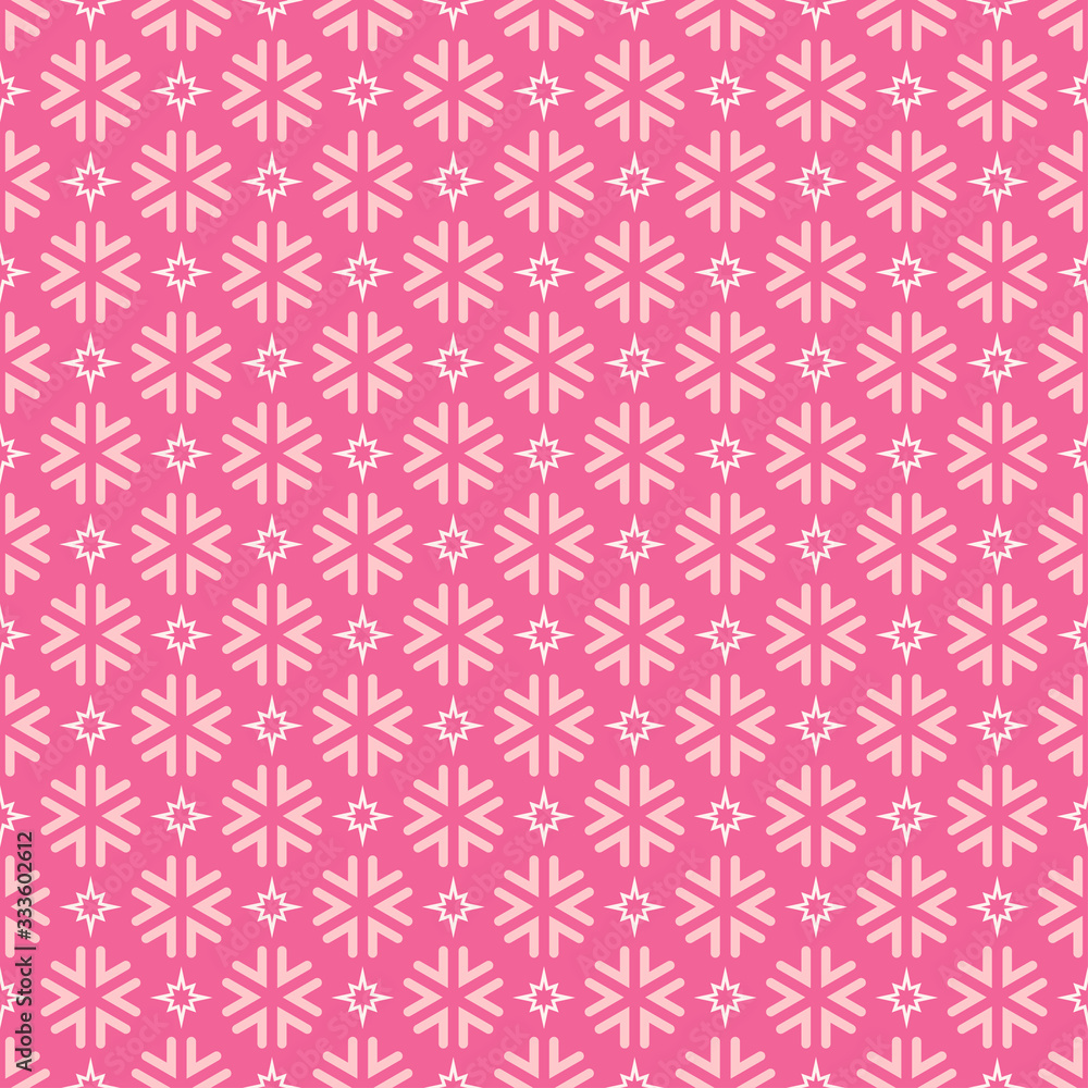 Modern seamless pattern. Pink background pattern. Textile design texture. Wrapping paper design. Vector graphics
