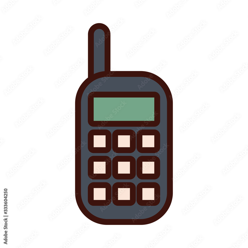 cellphone device line and fill icon cellphone device line and fill icon