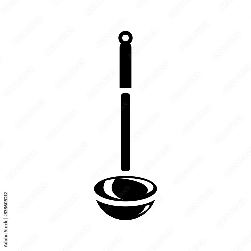 ladle icon vector template