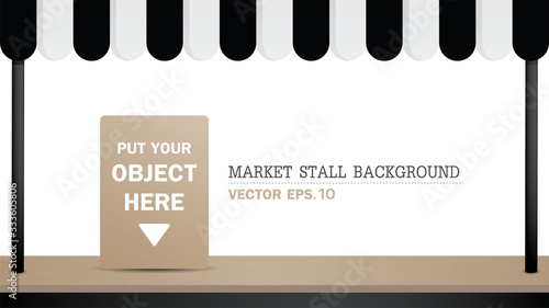 market stall background