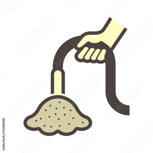 concrete work icon