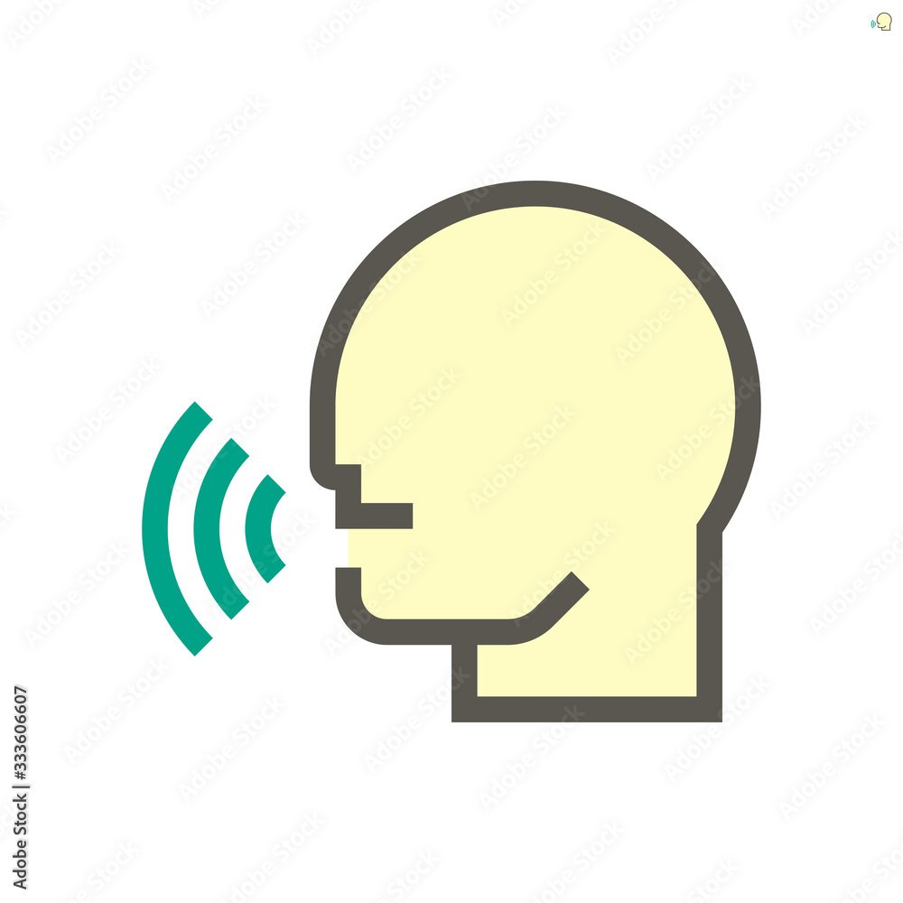 Smart home and voice control technology vector icon design, 48x48 pixel perfect and editable stroke. Smart home and voice control technology vector icon design, 48x48 pixel perfect and editable stroke.