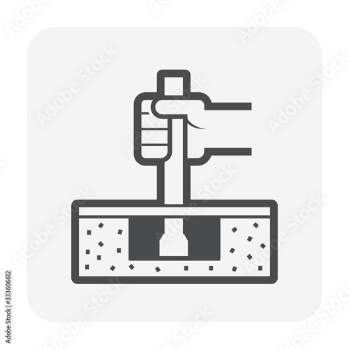 Field density test for laboratory by sand cone method or bulk of sand replacement. Include apparatus, hand, tool at field. Procedure of ASTM, civil engineering  for soil compaction, road construction.