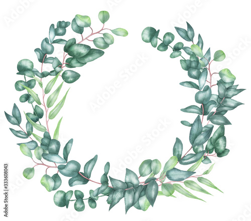 Wreath of eucalyptus