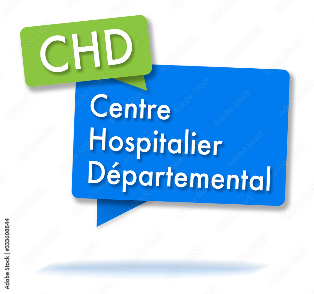 French CHD initials in colored bubbles French CHD initials in colored bubbles
