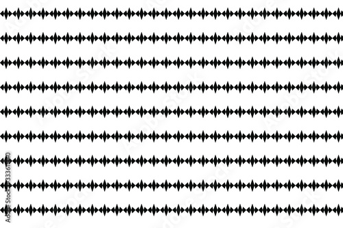 Seamless vector background. Black and white texture. Graphic modern pattern.