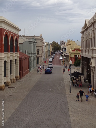 The view of Perth city in Australia
