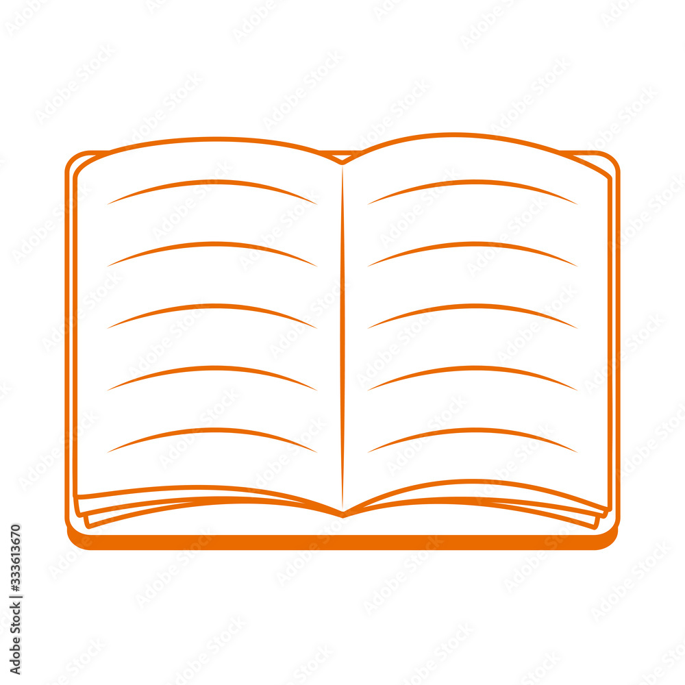 open book read home education line color style icon open book read home education line color style icon