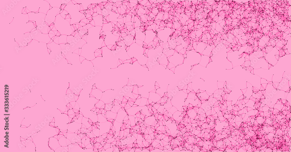 Network Mesh Procedural Art background illustration Network Mesh Procedural Art background illustration