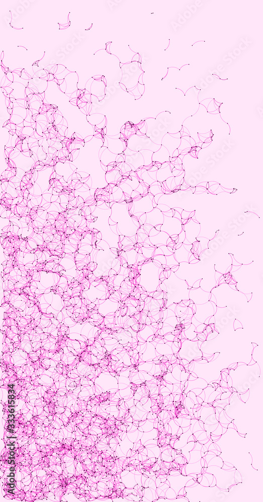 Network Mesh Procedural Art background illustration Network Mesh Procedural Art background illustration