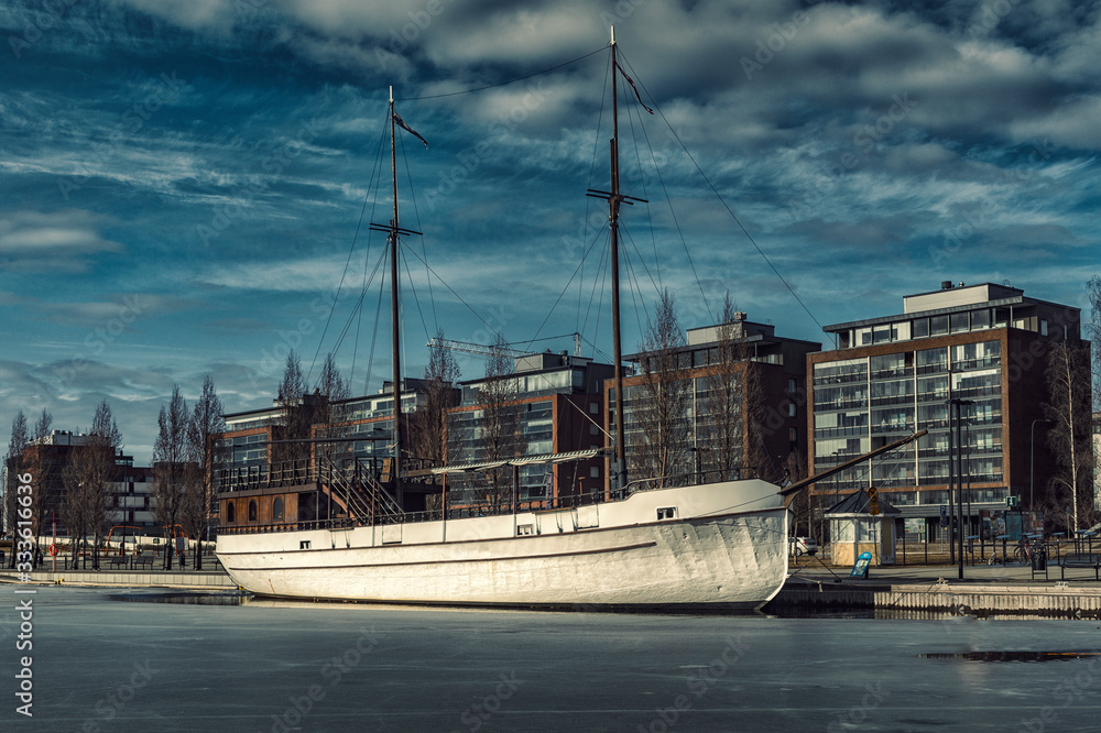 ship in the harbor ship in the harbor
