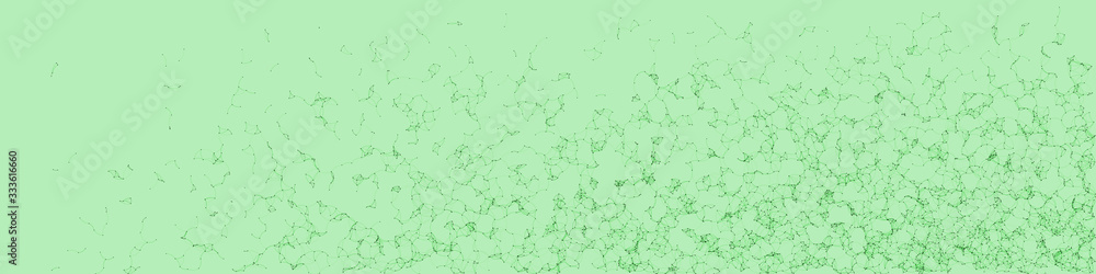 Fototapeta premium Network Mesh Procedural Art background illustration