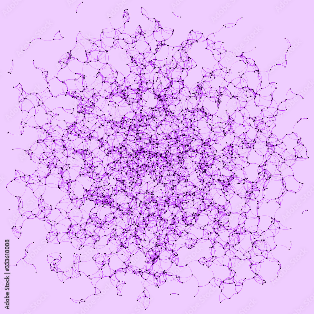 Network Mesh Procedural Art background illustration Network Mesh Procedural Art background illustration