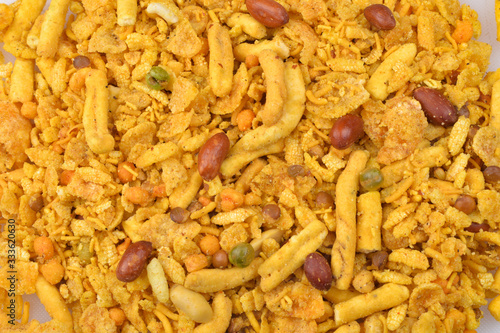 traditional indian khatta meetha mixture namkeen