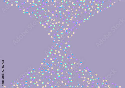Wallpaper Mural Color Vector Shine Illustration. Confetti Banner. Shine Top Postcard. Rainbow Decoration Design. Torontodigital.ca