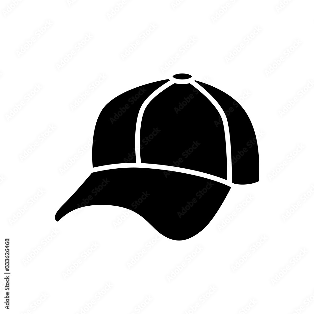 Baseball equipment icon vector Baseball equipment icon vector