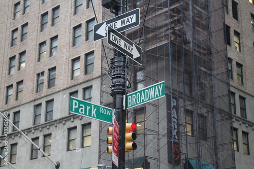 Street sign in New York CIty