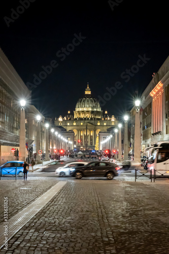 St. Peter's Basilica in Vatican City, Italy © Meandering Max