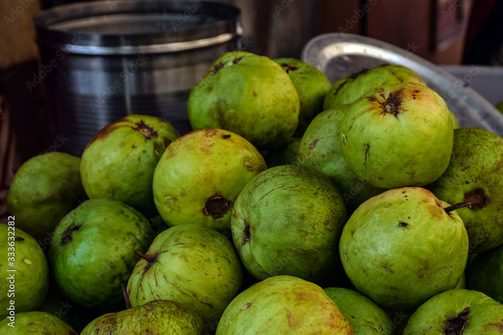 Picture of fresh organic guava fruit rich in vitamin c Picture of fresh organic guava fruit rich in vitamin c