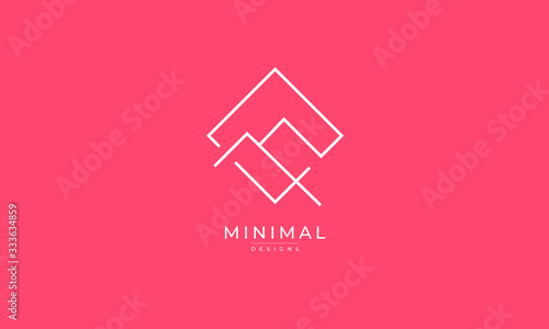 A line art icon logo of a mountain , peak , summit