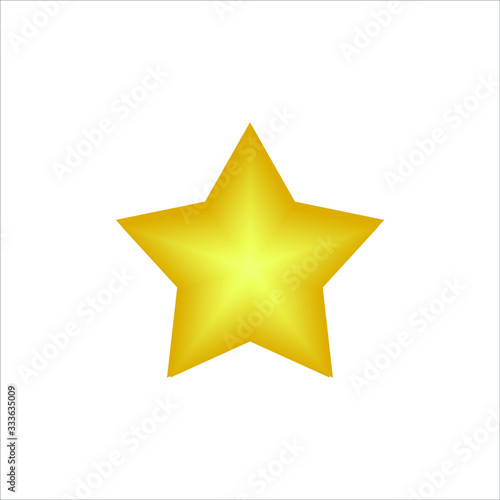 star icon trendy and modern star symbol for logo