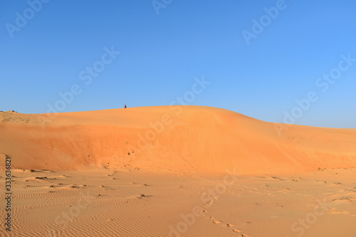 Desierto africano de Lampoul  Senegal  dunas