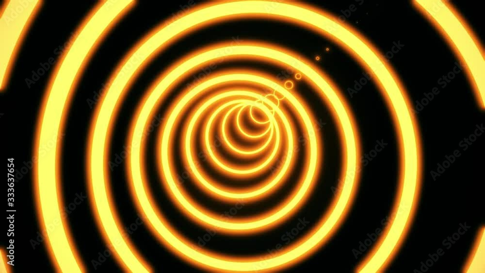 abstract neon circle tunnel motion background. Computer generated neon tunnel of circles composed of colorful orange lines on white background. 3D rendering animated negative 4k video. abstract neon circle tunnel motion background. Computer generated neon tunnel of circles composed of colorful orange lines on white background. 3D rendering animated negative 4k video.