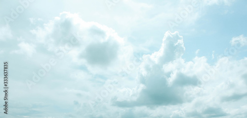 Photography The sky and clouds in the morning before the rain falls.