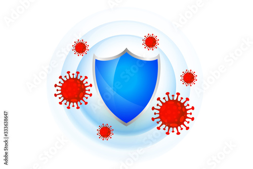 medical protection shield with good immune system