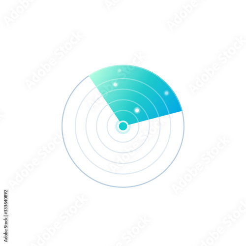 radar vector icon