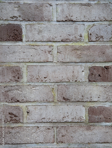 Old cracked brick wall texture. Surface and backound for web design. photo