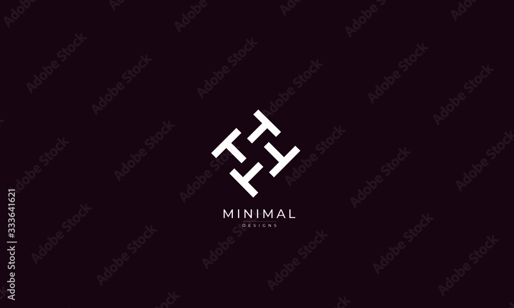 Alphabet letter icon logo T Alphabet letter icon logo T