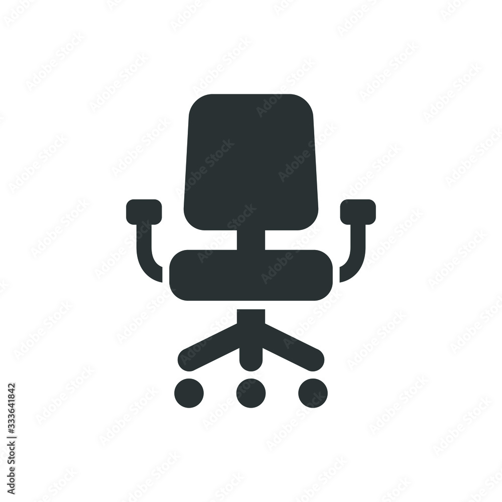 Swivel chair icon Swivel chair icon