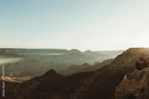 Grand Canyon im Nebel