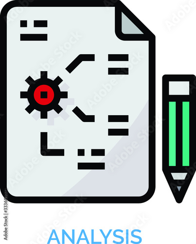 Analysis  Case icon.