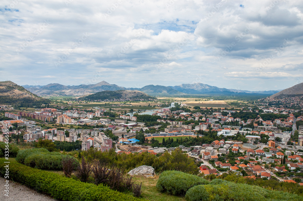 View to Trebinje city, Republika Srpska, Bosnia and Herzegovina
