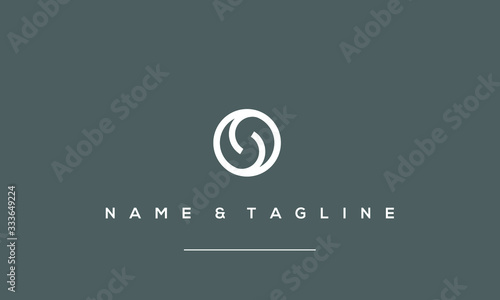 Alphabet letter icon logo S