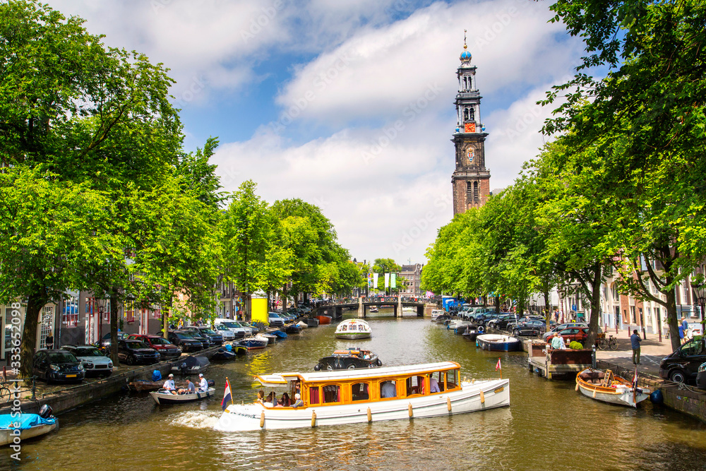 Fototapeta premium Amsterdam, Holandia